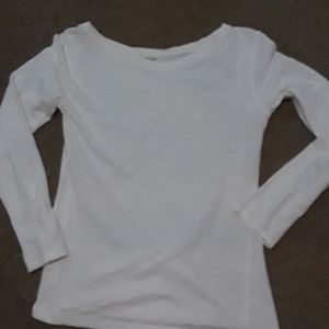 Cotton slub knit top